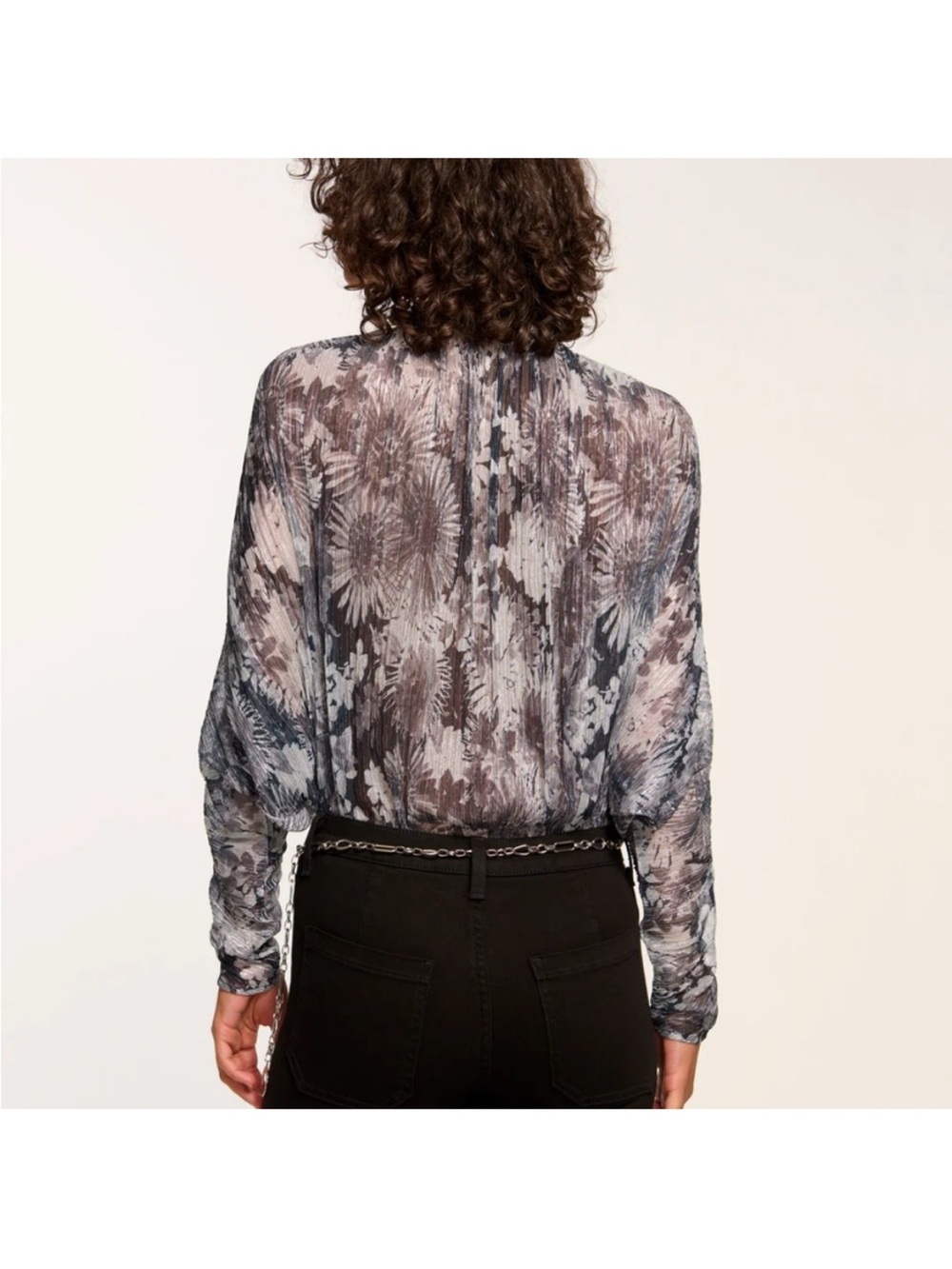 Ramy Brook Margot V-neck Bodysuit - Picture 9 of 9